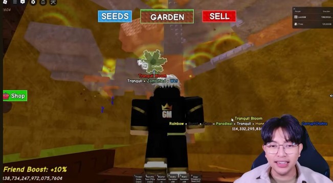 Roblox: Grow a Garden. [YouTube Mr. PM]